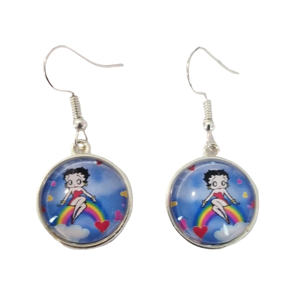 Handcrafted Betty Boop Earrings